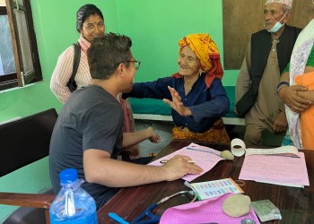 Cardiac Camp at Manthali, Ramechhap